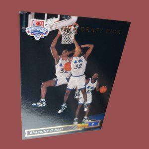 1992-93 Upper Deck Shaquille O'Neal Trade Basketball Card #1b  Rookie RC MOC